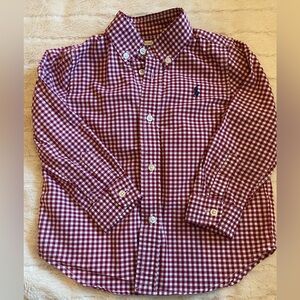 Ralph Lauren 24 months button down shirt